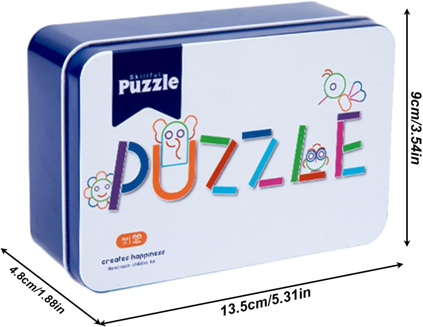 Puzzle Cards Set in English – Juego Montessori
